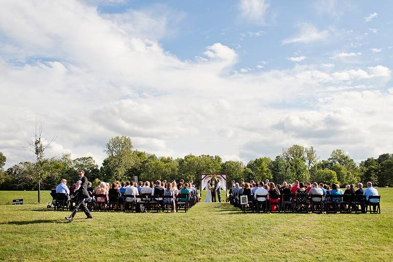 Outdoor ceremony