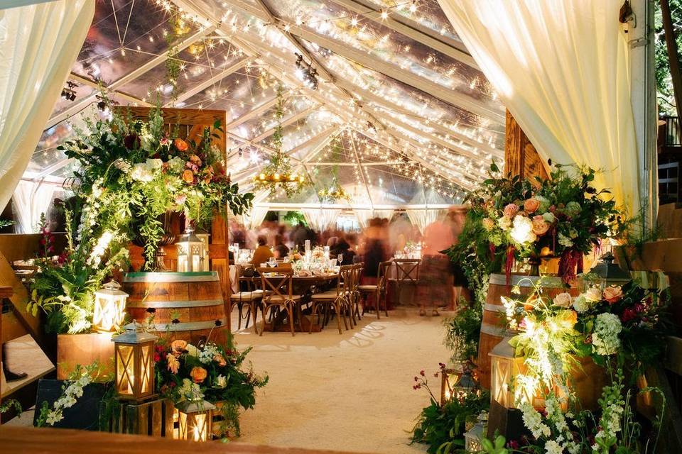 Rustic Wedding Reception