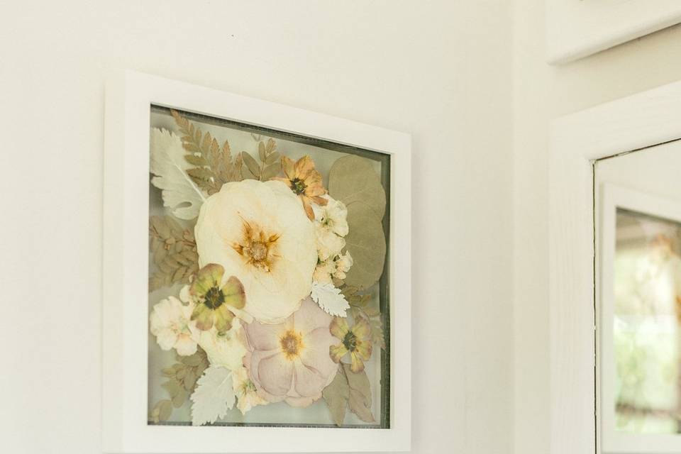 Bridesmaid Bouquet in White