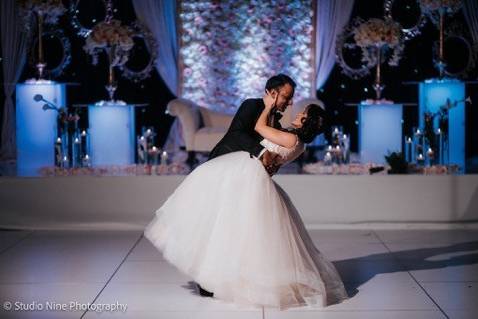 Couple dancing