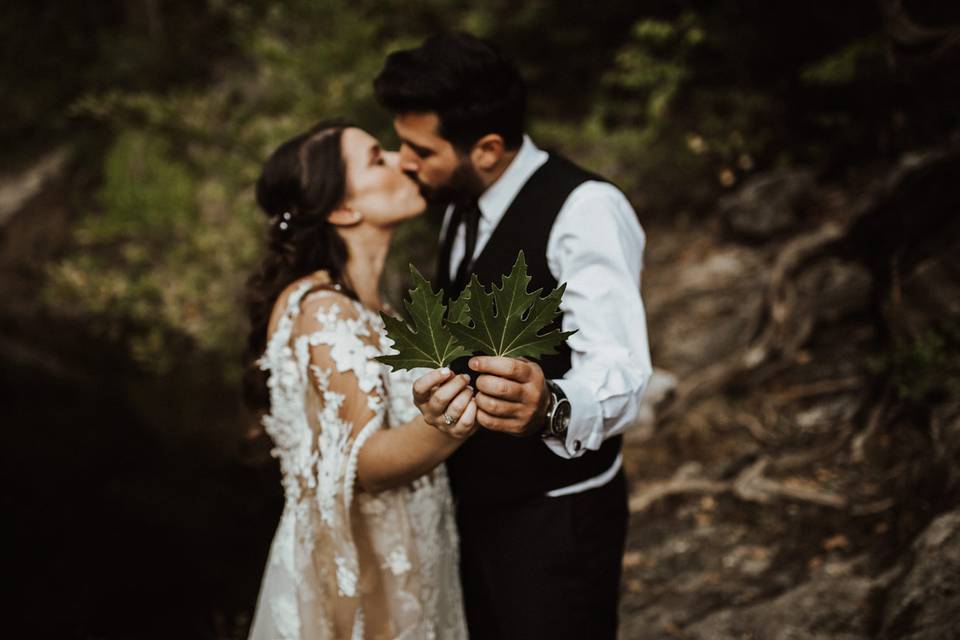 Roustic wedding in the castle