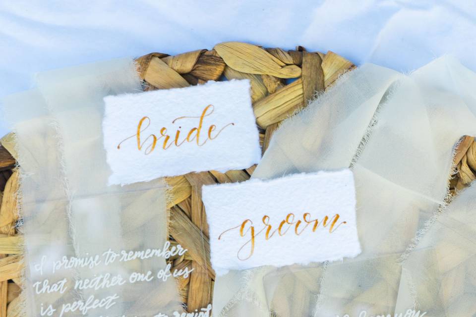 Acrylic Vows