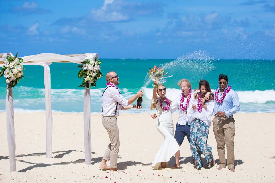 Waimanalo Beach Wedding