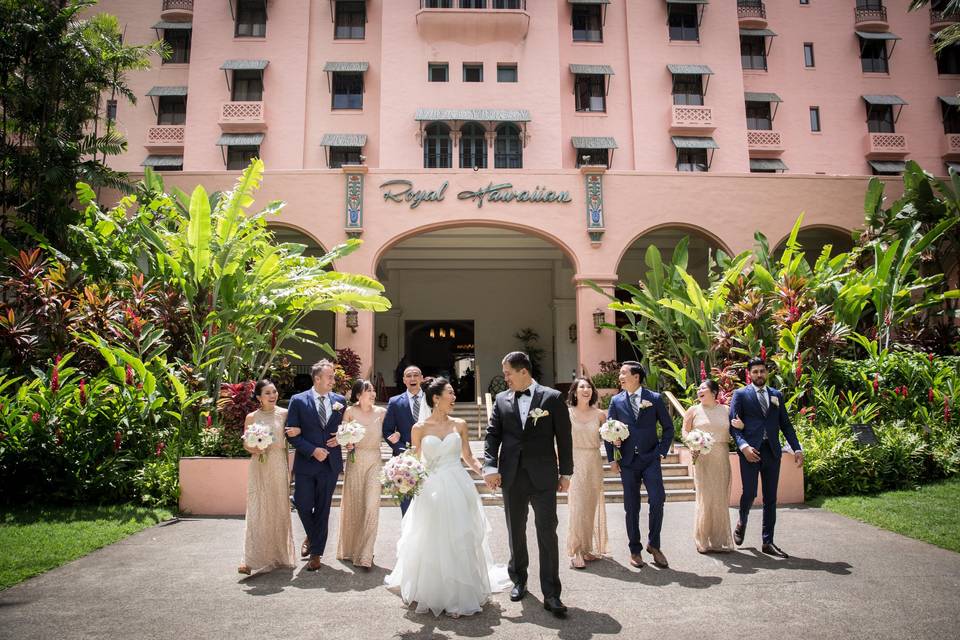 Royal Hawaiian Hotel Wedding