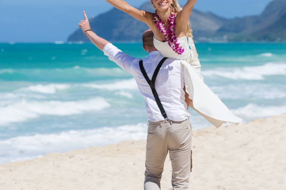 Waimanalo Beach Wedding