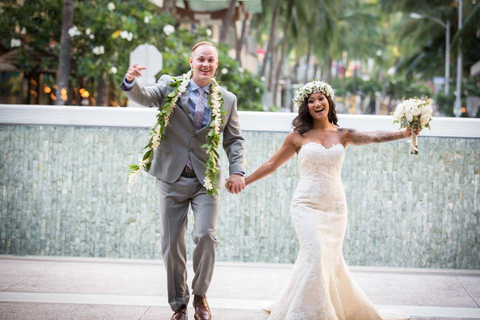 Halekulani Hotel Wedding