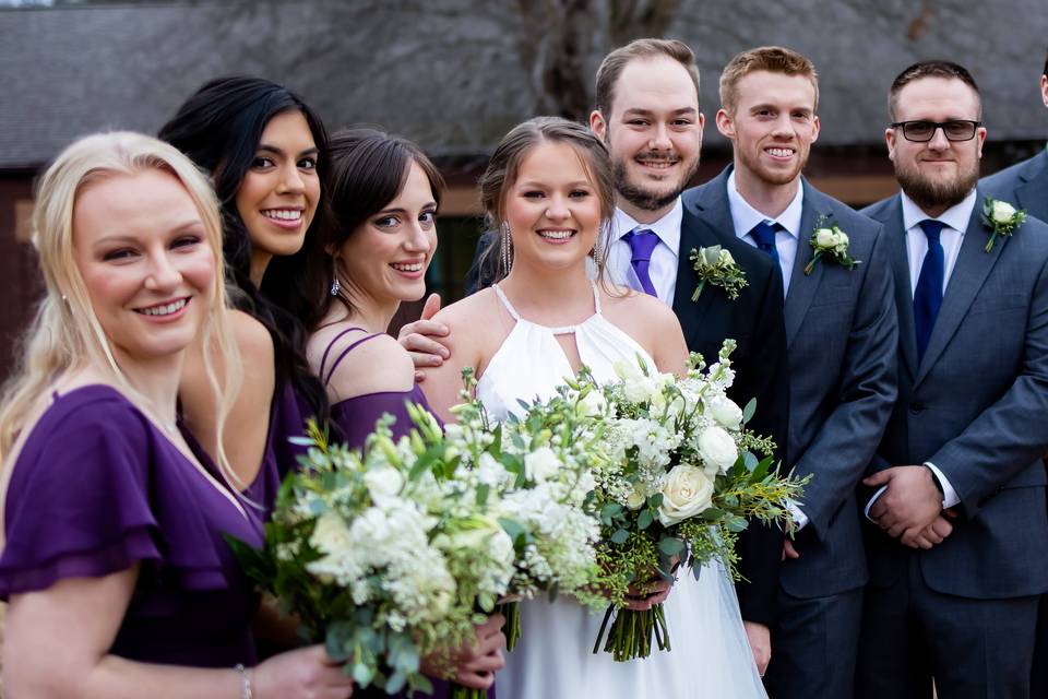 Wedding Party - BellView Photography LLC