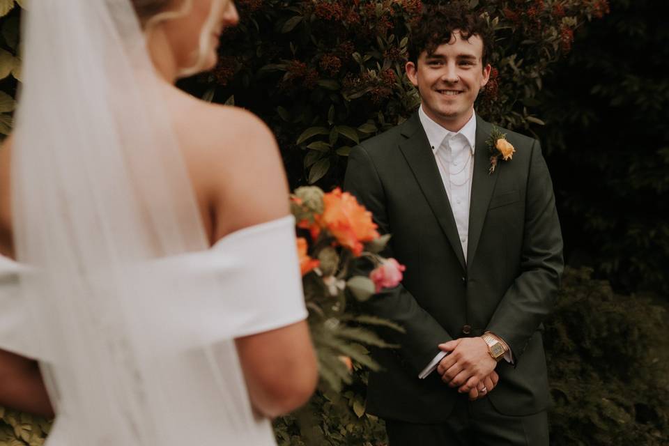The way he looks at her