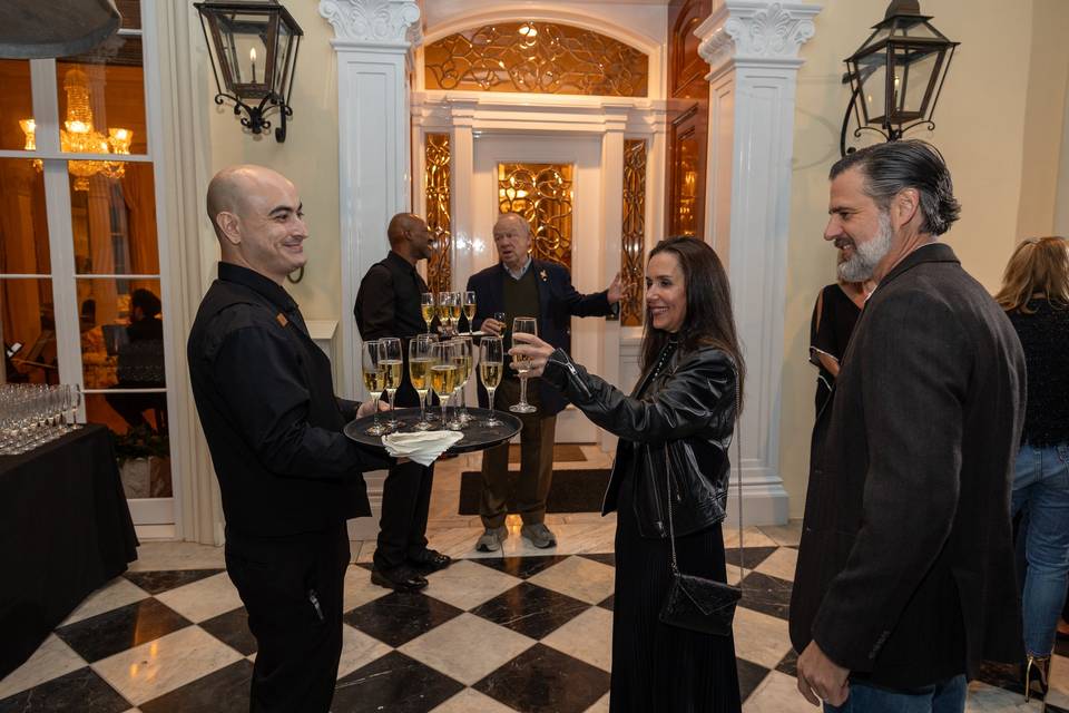Champagne Entrance