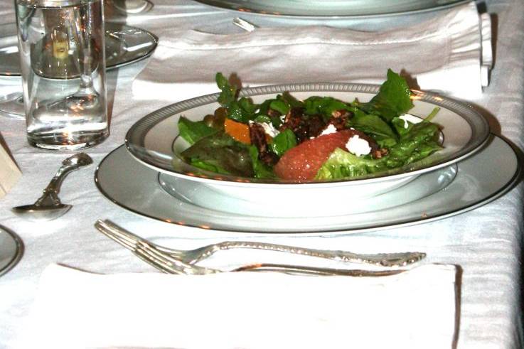 Seated Dinner Salad Course