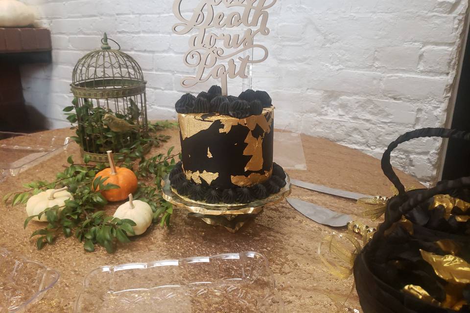 Fall themed wedding