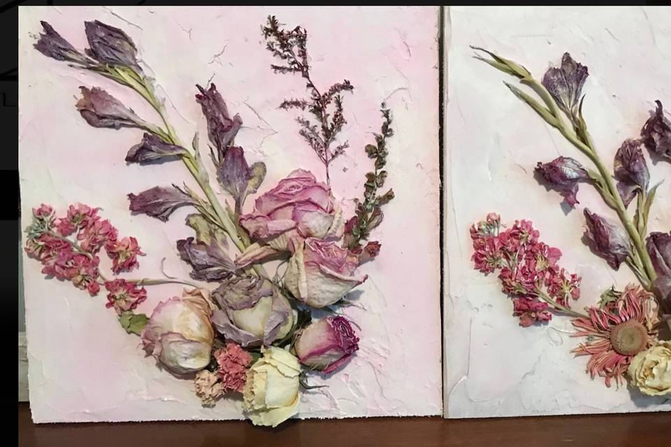 Pink and Purple Canvas