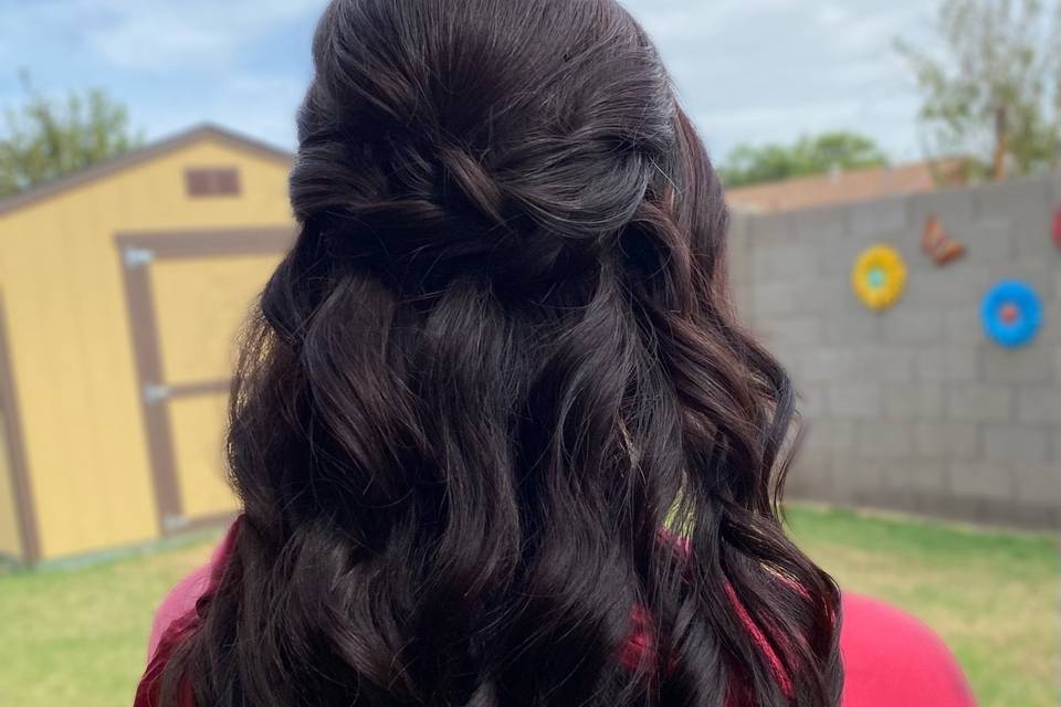 Bridesmaid Hair