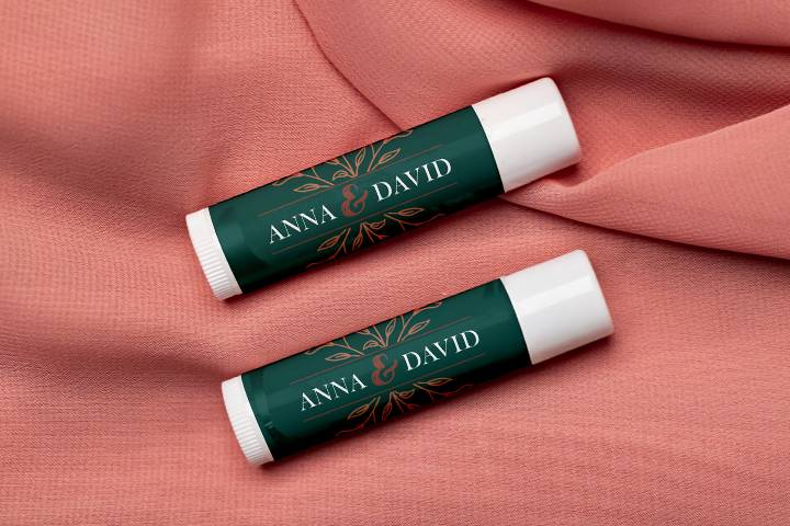 Custom Wedding Lip Balm