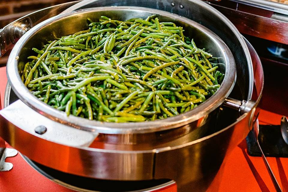 The Pit's Roasted Green Beans