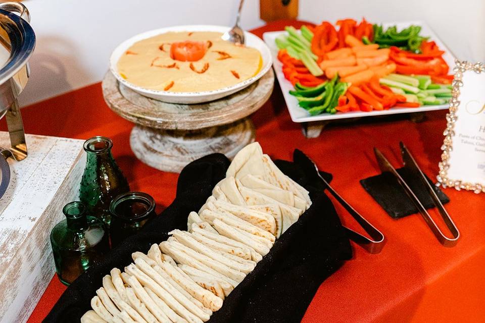 Sitt's Hummus Display