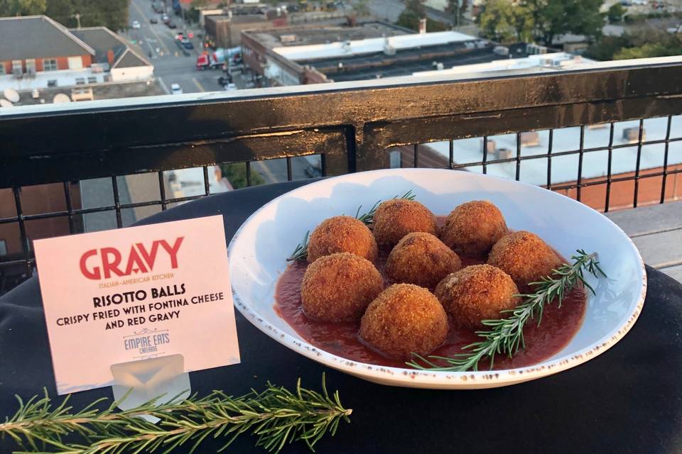 Gravy's Risotto Balls