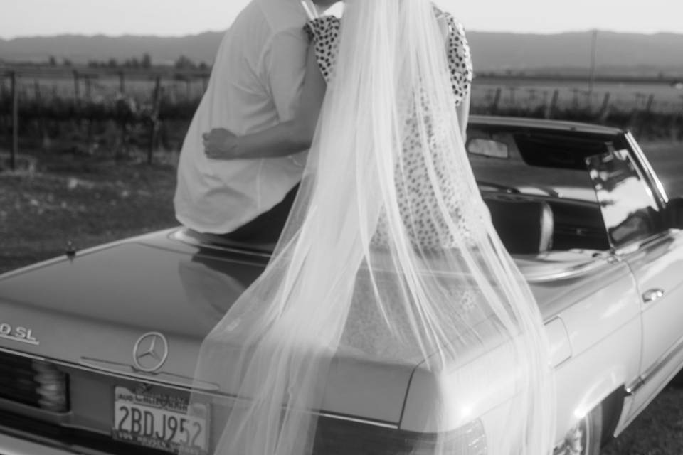 Veil and car engagement