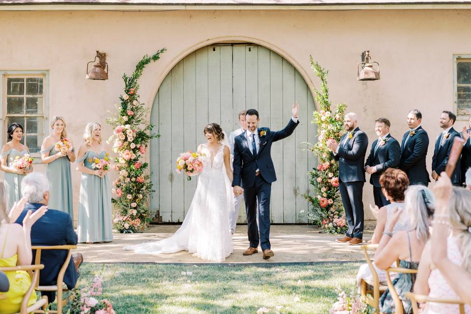 Radiant Joy After Ceremony