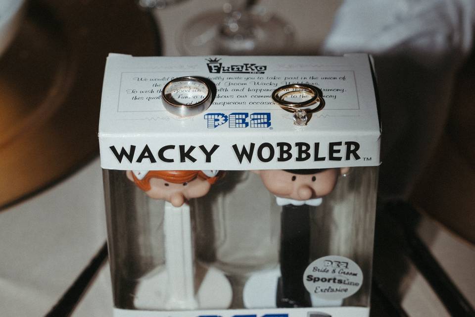 Ring Shot on Wacky Wobbler Pez