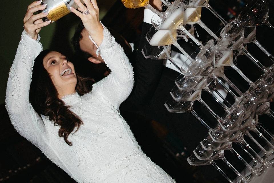 Champagne Tower