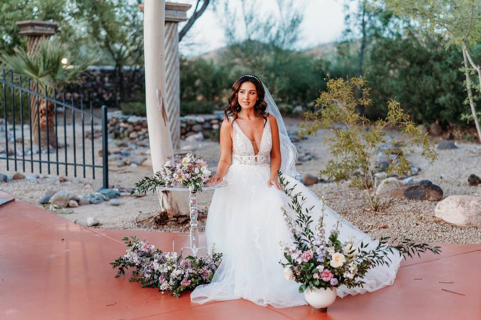 Bridal portrait