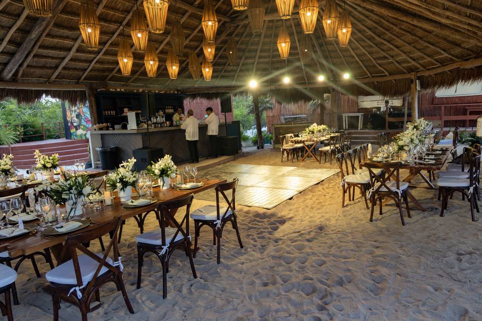 Palapa Reception