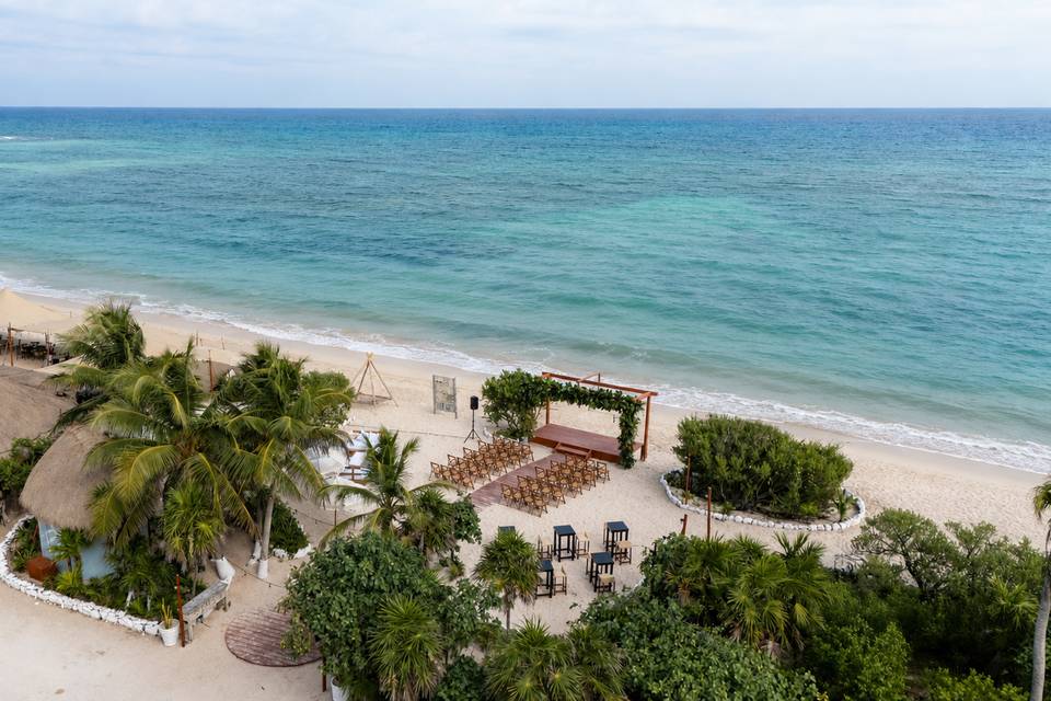 Palapa Reception