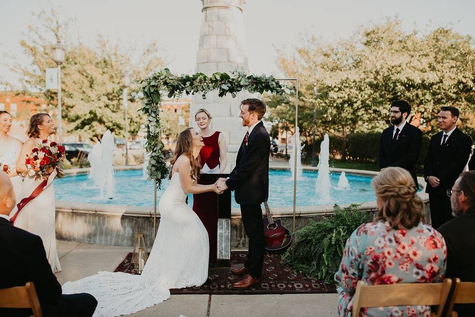 Reception in the annex