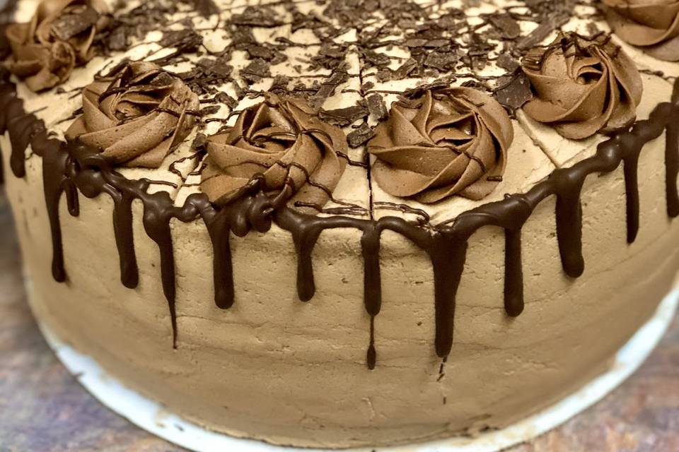 Baileys espresso cake