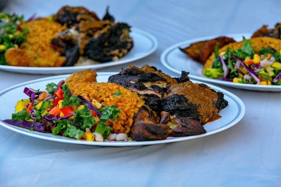 Jerk Chicken & Jollof Rice