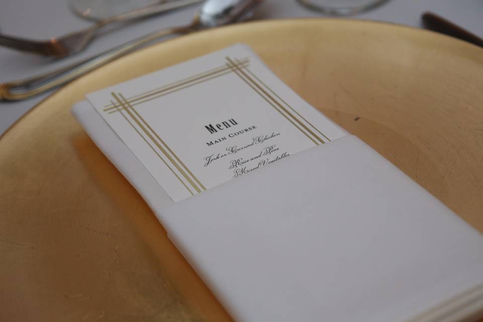 Allow us to set the table