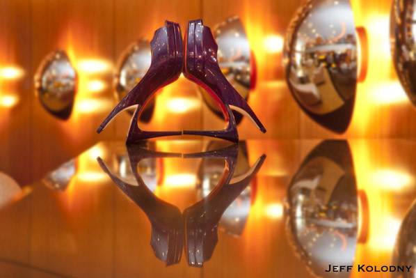 Interesting Shoe shot taken at a South Florida wedding by Jeff Kolodny