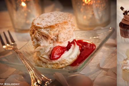 Check out this yummy cuisine shot taken at a recent wedding.