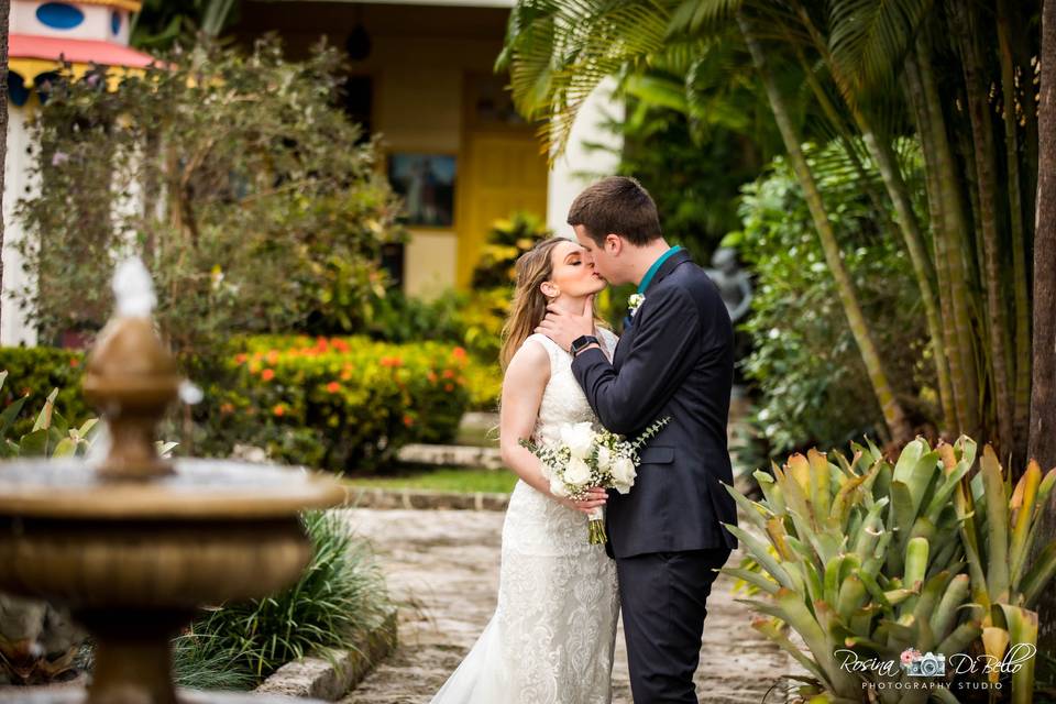 Courtyard Kiss
