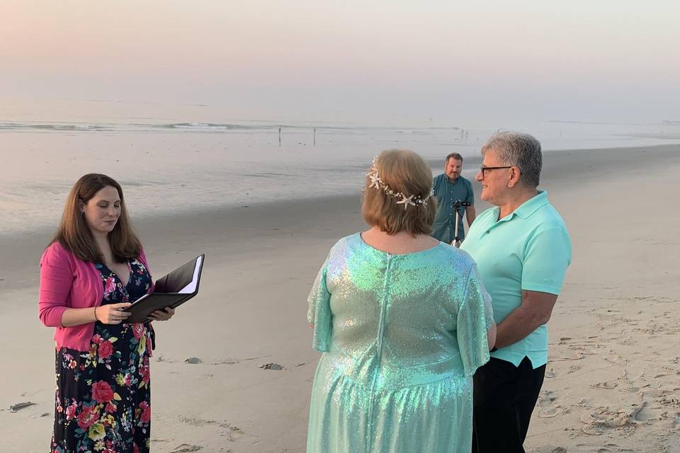 Beach wedding