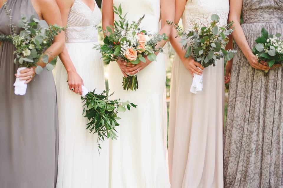 Mixed Greenery Bouquets