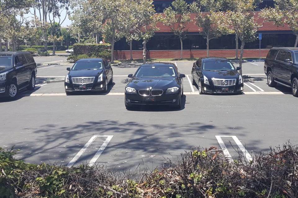 Black cars