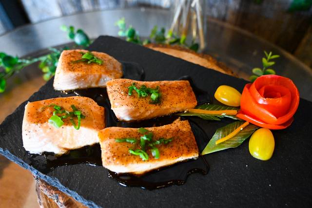 Whiskey Glazed Salmon