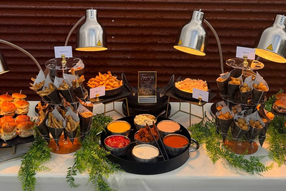 Slider & Fry Station