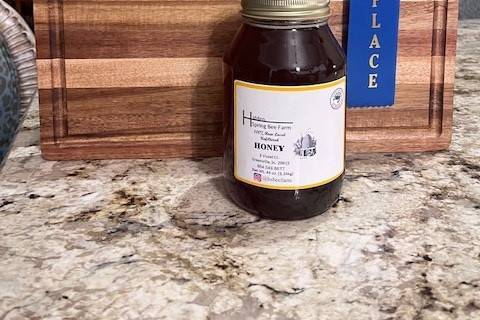 1st Place in Honey contest!