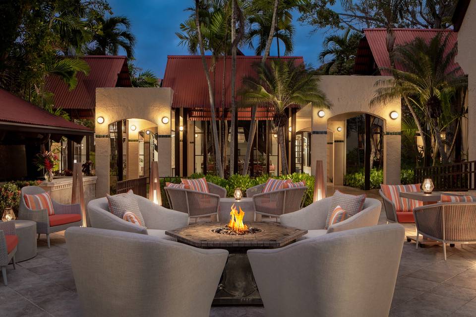 Outdoor Seating with Firepits
