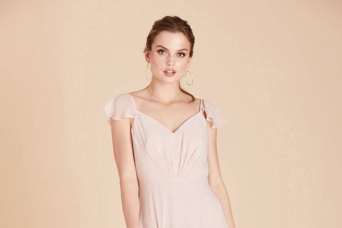 Kae Dress | Pale Blush