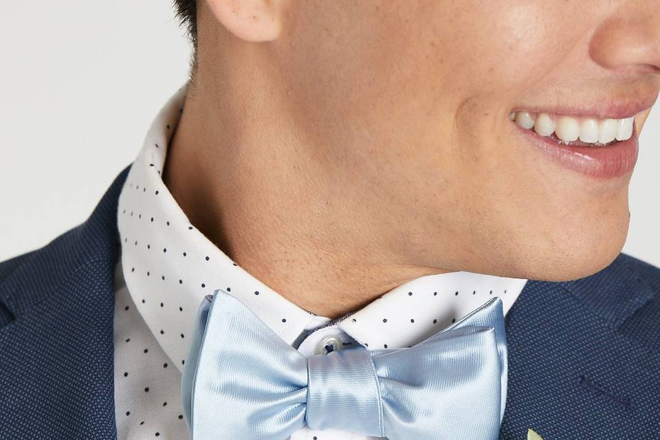 Daniel Bow Tie | Dusty Blue