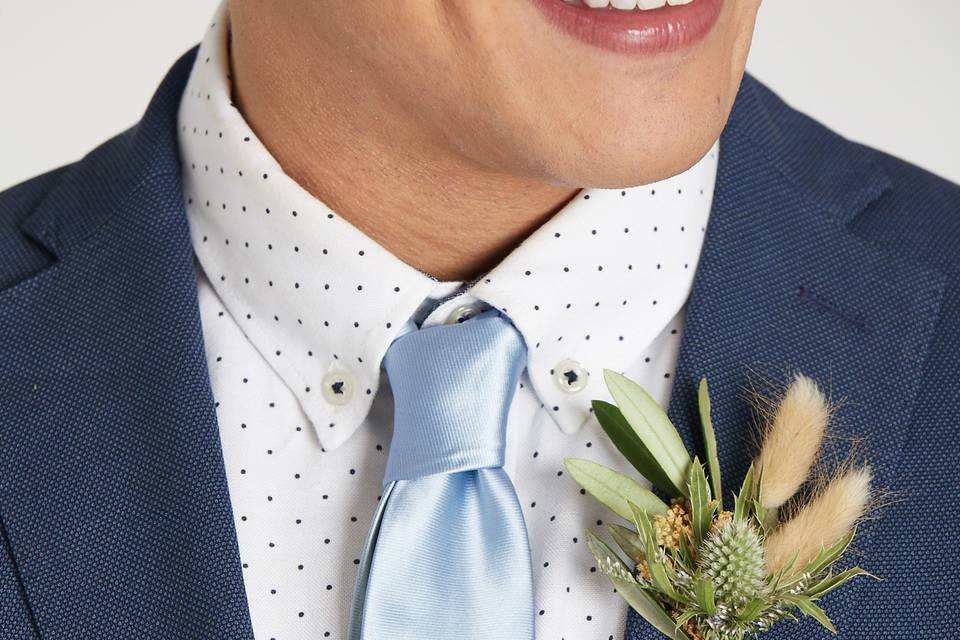 Simon Neck Tie | Dusty Blue