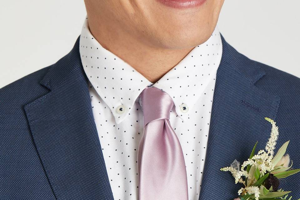 Simon Neck Tie | Dark Mauve