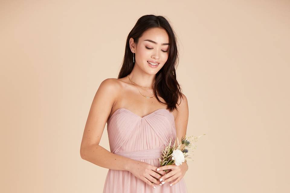 Christina Dress | Rose Quartz