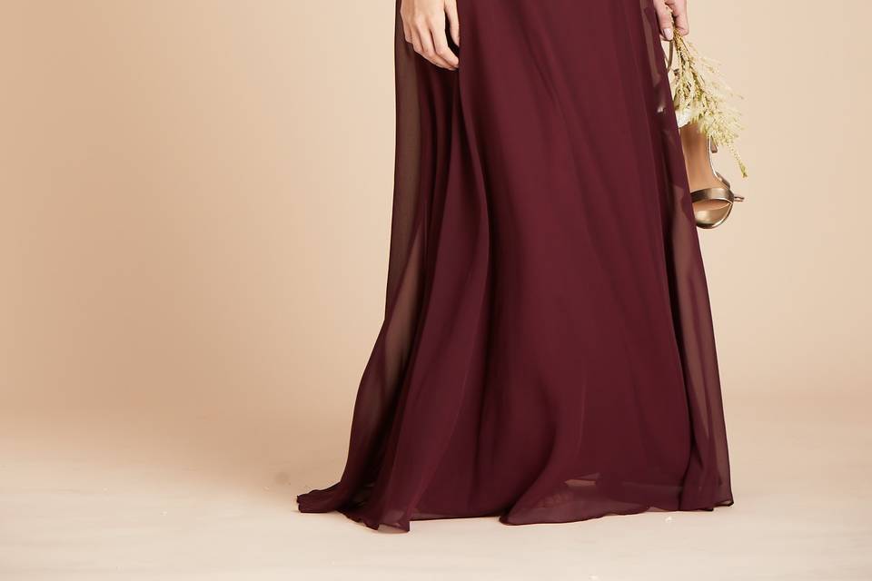 Kae Dress | Cabernet