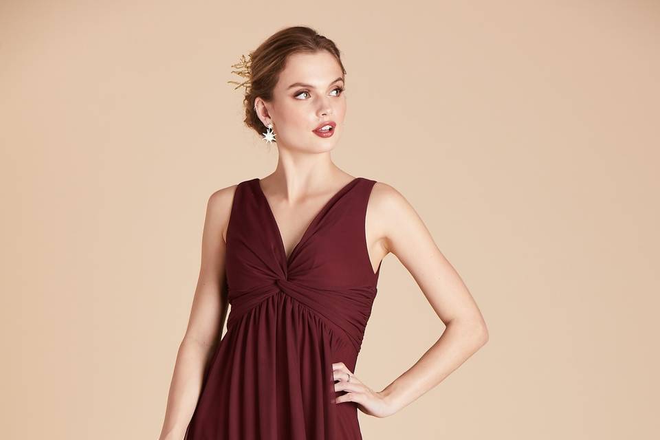 Lianna Dress | Cabernet