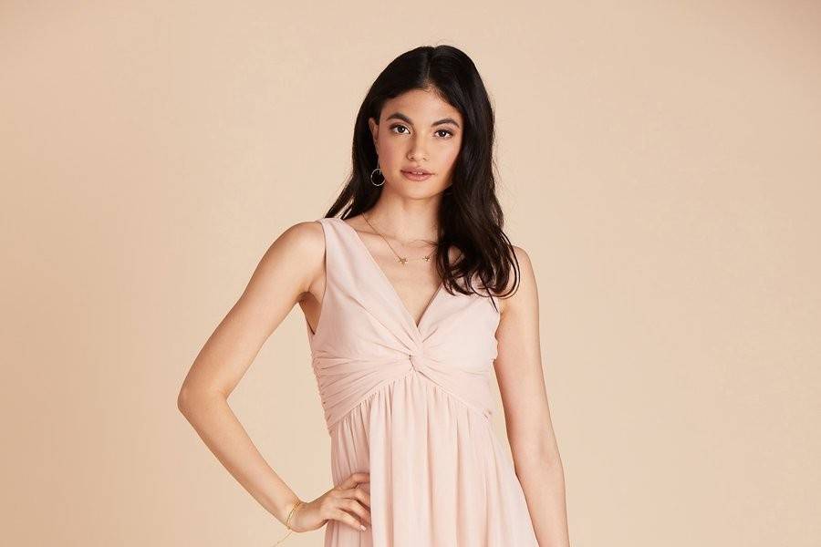 Lianna Dress | Pale Blush